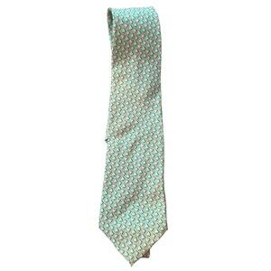 VINEYARD VINES Green  Silk Tie Playing Card Suits a19